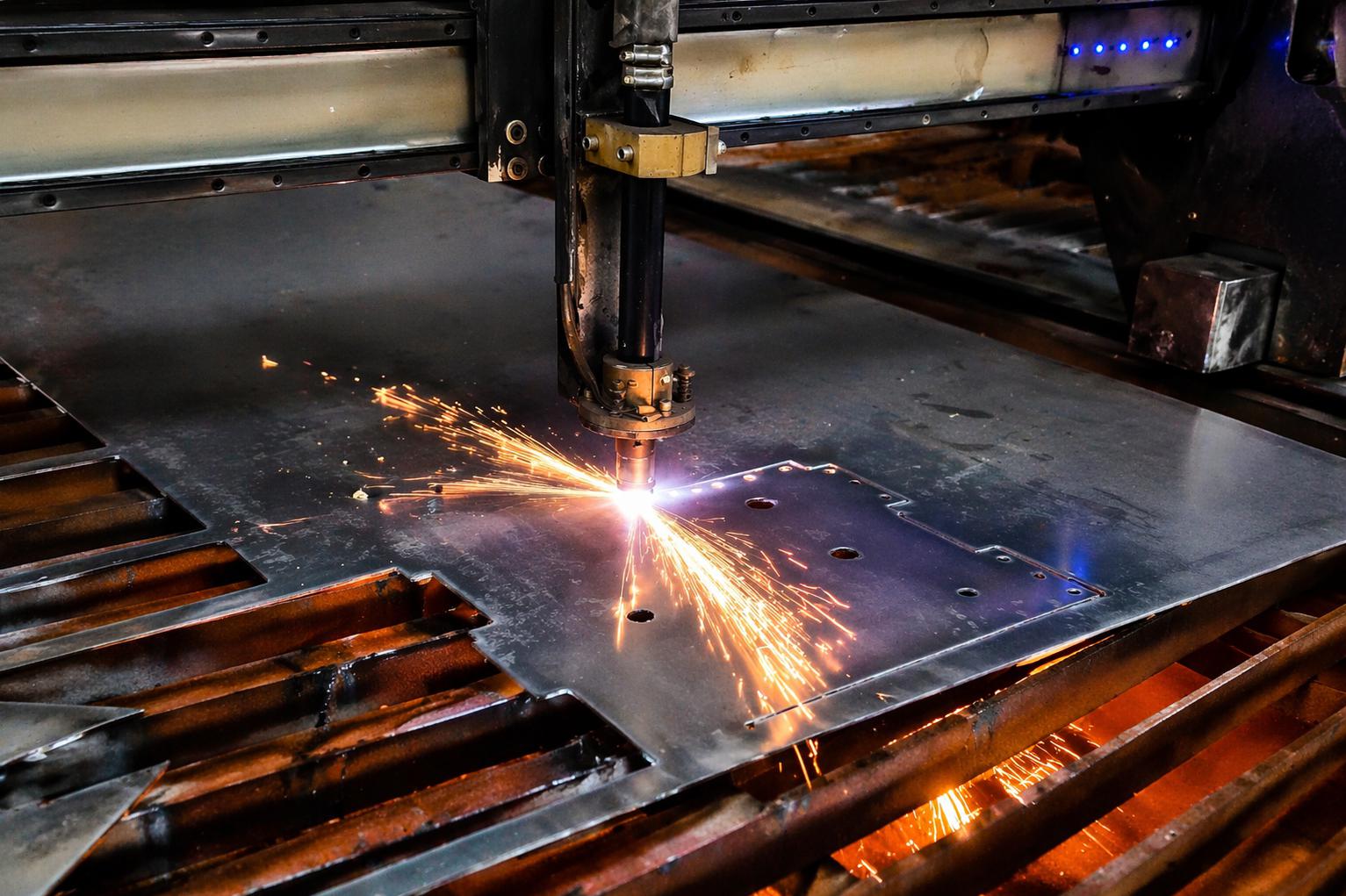 Precizní CNC obrábění kovového dílu v moderní strojírenské výrobě